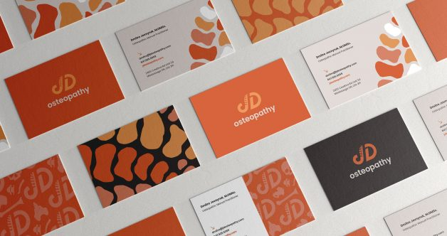 JD Osteopathy Business Card,This is a placeholder